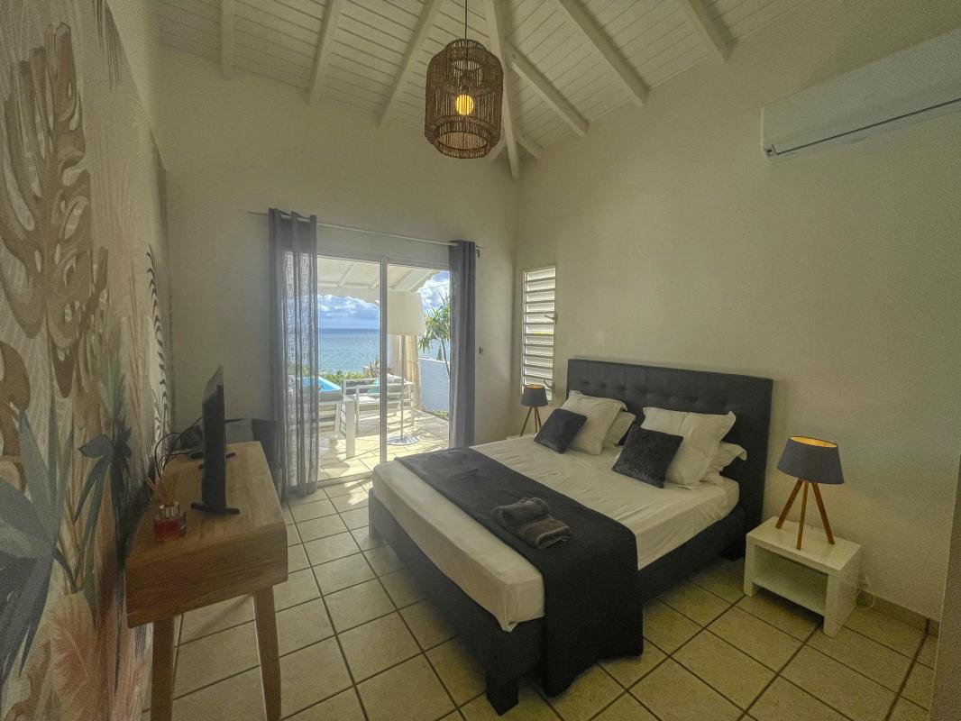 25.Location villa piscine vue mer Ste Anne Guadeloupe_Chambre 3